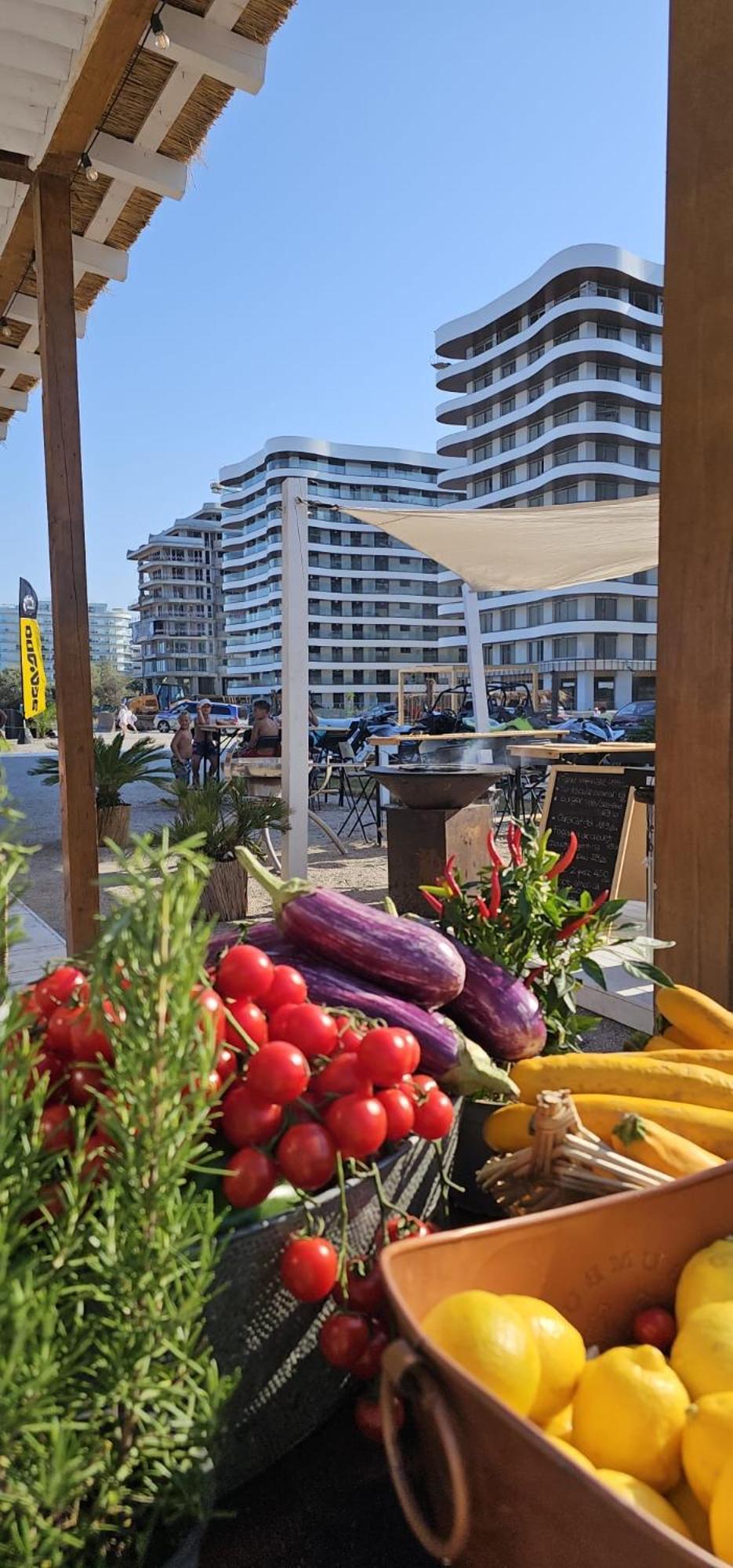 Eva Del Mar - Sea View - Mamaia Nord Apartment Luaran gambar
